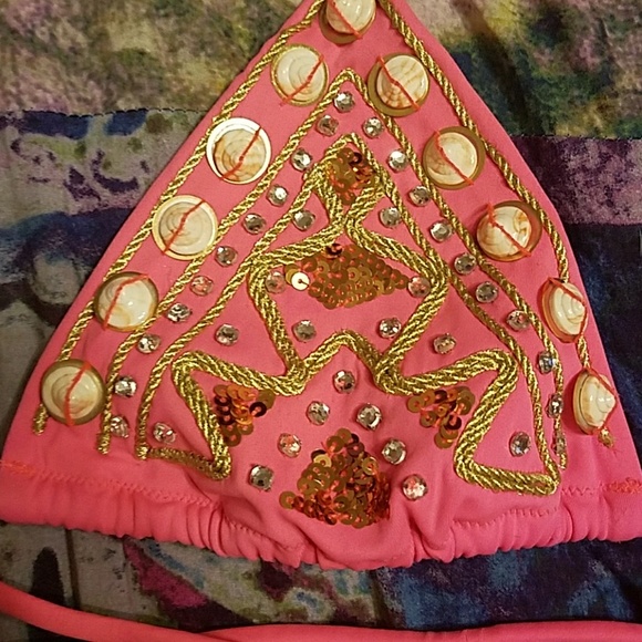 Victorias secret pink seashell accent bikini - Picture 2 of 4